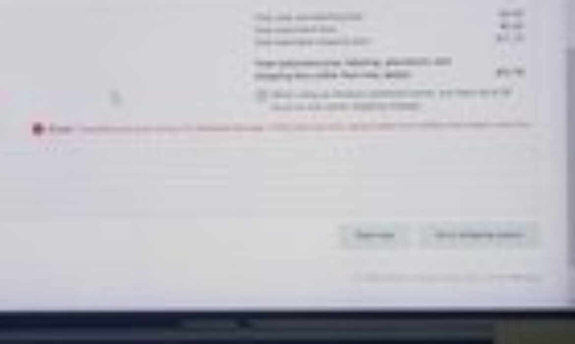 fba not working?